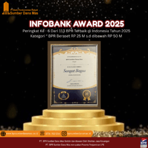 PT BPR SUMBER DANA MAS Meraih Apresiasi Bergengsi pada INFOBANK BPR AWARD 2025